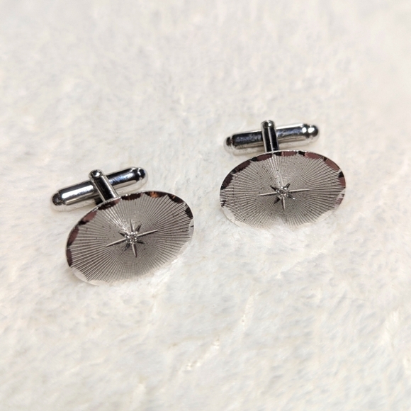 Vintqge Amson Sterling Silver Cufflinks - Picture 6 of 7